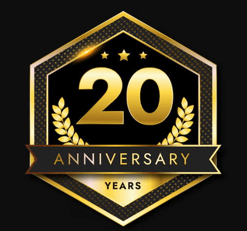 20th year anniversary 2