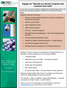 Poster listing various laser and photonics equipment and services offered by LANE Photonics.